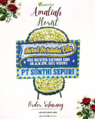 Papan Bunga Duka di Pulau Ternate